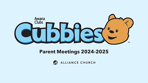 Awana Cubbies Parent Meeting: Appleton 2024