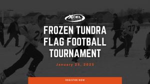 xcel frozen tundra flag football